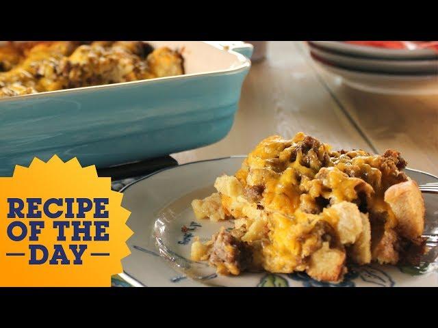 Recipe of the Day: Breakfast Sausage Casserole | Trisha's Southern Kitchen | Food Network