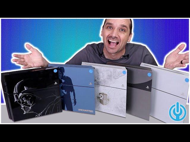 5 BROKEN Special Edition PS4's - Repairs & Shell Swaps