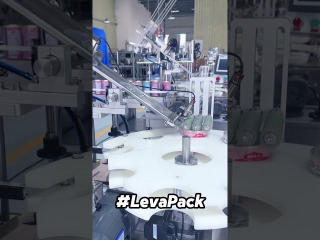 Tin Can Capping Machine#capper#cappingmachine#capping#levapack#manufacturer#plastic#tincan#paper