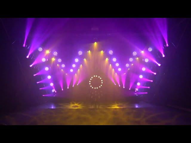 Professional 3D Stage Lighting Show 5 hours v2