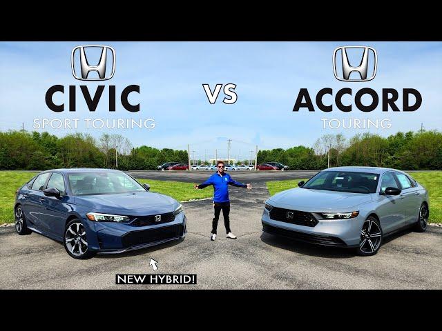 Worth the Extra Money?? -- 2025 Honda Civic vs. Honda Accord: Comparison