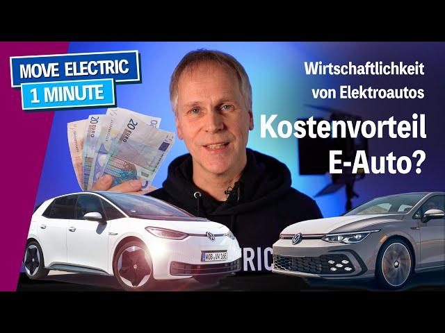 Kostenvorteil für E-Autos? Vergleich zwischen Elektroauto und Verbrenner am Beispiel ID3 und Golf