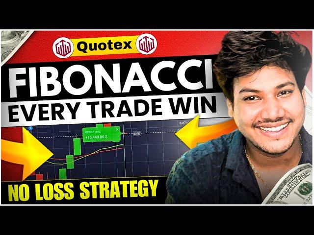 Fibonacci Retracement Strategy | How to Win Every Trade In Quotes | Never Loss |