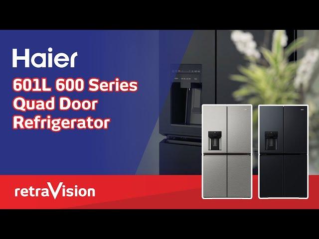 Haier 601L 600 Series Quad Door Refrigerator