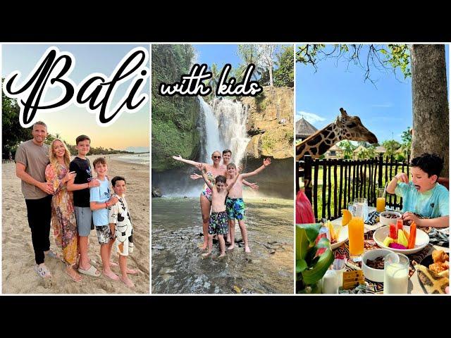 Famliy trip of a lifetime to Bali - Tips, Itinerary and travel vlog