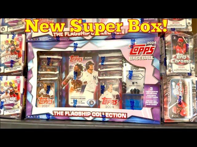 NEW RELEASE!  DICK’S SPORTING GOODS TOPPS FLAGSHIP COLLECTION SUPER BOXES!