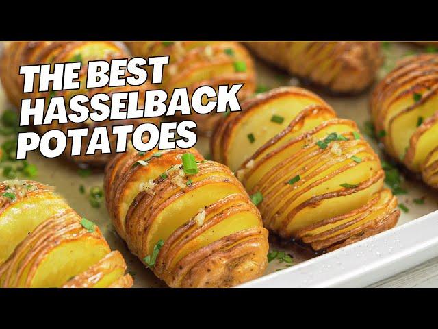 HASSELBACK POTATOES. Best & Easy BAKED POTATOES. Recipe by Always Yummy!