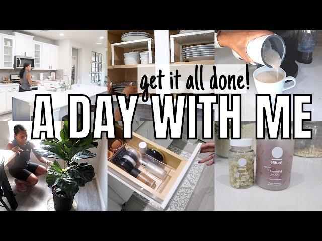 NEW GET IT ALL DONE STAY AT HOME MOM ROUTINE 2021 | BACK TO SCHOOL ROUTINE | HOMEMAKING