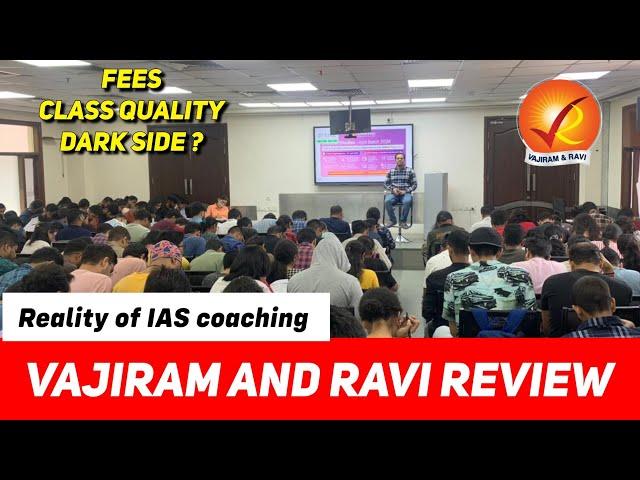 Vajiram and Ravi IAS Coaching honest review | fees, location, faculty | UPSC 2025 | IAS