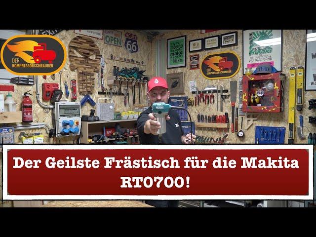 Der geilste Frästisch für die Makita RT0700 !!! #frästisch #routertable #diy