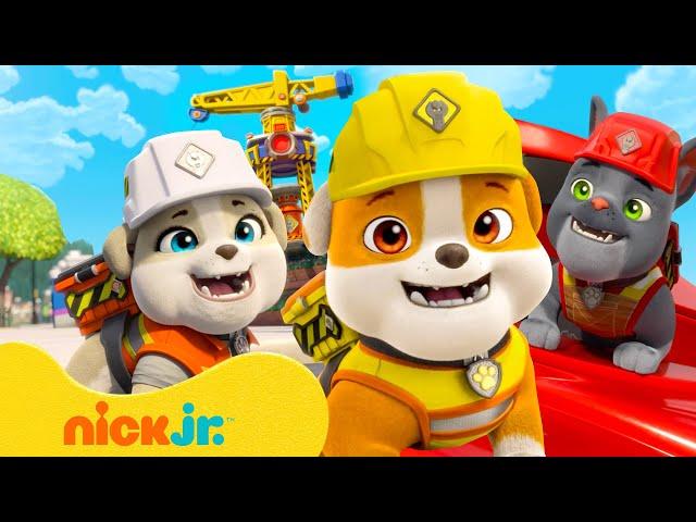 Rubble e Sua Turma | Os Melhores Momentos de Construção de Rubble & Sua Turma! com Mix e Charger