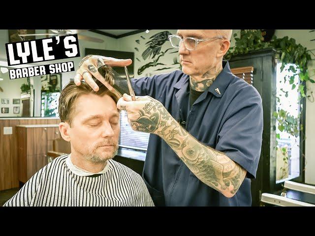  Traditional Gentleman’s HAIRCUT & HAIR STYLING Tips | Lyle’s Barber Shop Portland, Oregon