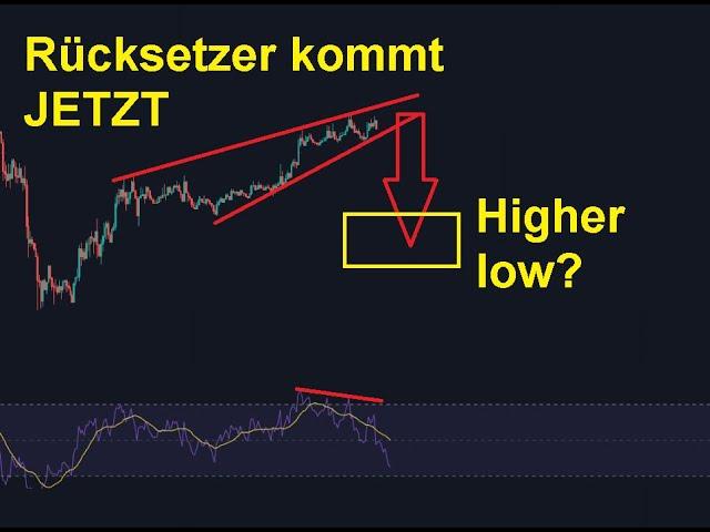 Bitcoin & Ethereum. ACHTUNG RÜCKSETZER kommt! Bereite dich auf DIESES Szemario vor^^