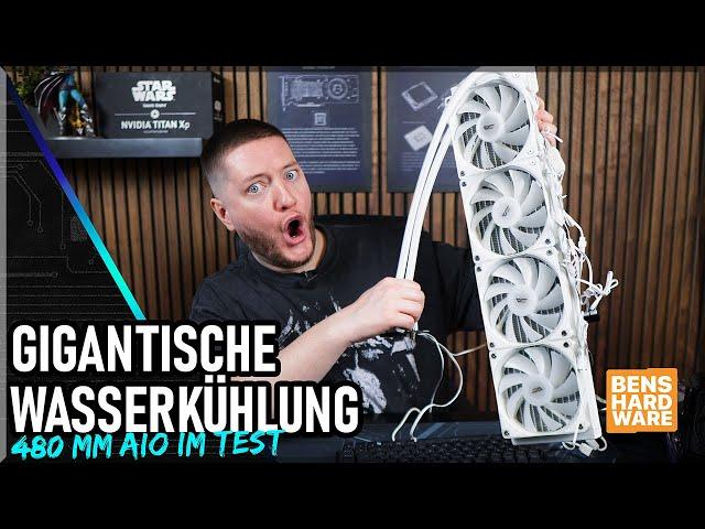 GIGANTIC AIO WATER COOLING with 480mm RADIATOR! But DOES it WORK AT ALL?