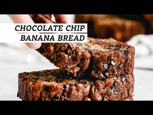 Super Moist Chocolate Chip Banana Bread