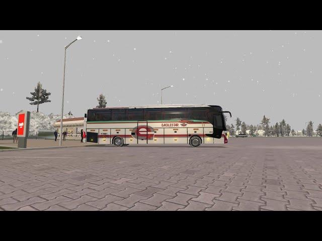 Bus Simulator Ultimate | ft. Eagle Star (MB Travego 16 SHD Black 2024)| ZuuksGameplay