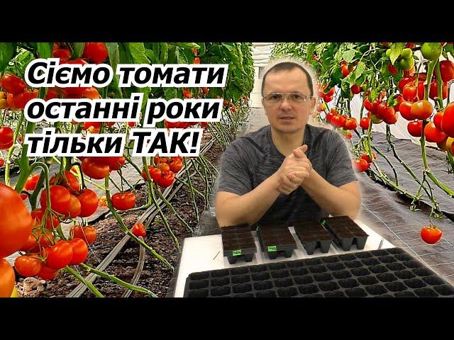 Сіємо томати на розсаду в касеті. Спосіб посіву томатів, який не підведе!