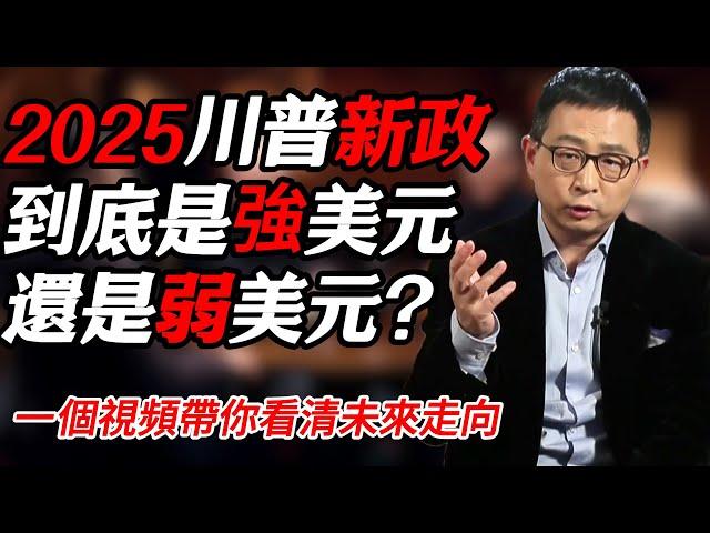 2025川普新政到底是强美元還是弱美元？一個視頻帶你看清！#纪实 #时间 #經濟 #窦文涛 #历史 #圆桌派  #文化 #聊天 #川普 #中美关系 #推薦 #熱門