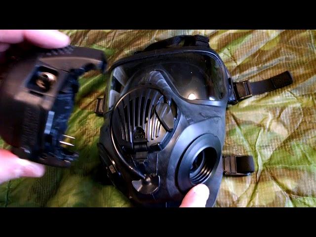 Mounting An Avon Voice Projection Unit (VPU) On A C50 Mask