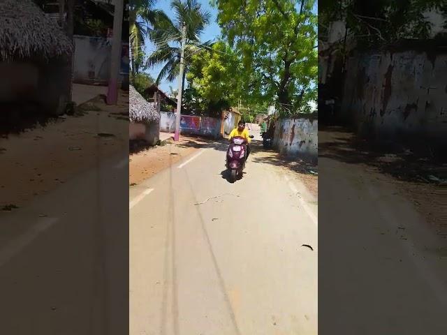 i am drive scooty #krish #a #foodie