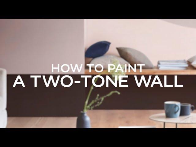 CF18 - 簡易雙色牆身髹油 6 步曲 How to paint a two-tone wall in 6 simple steps