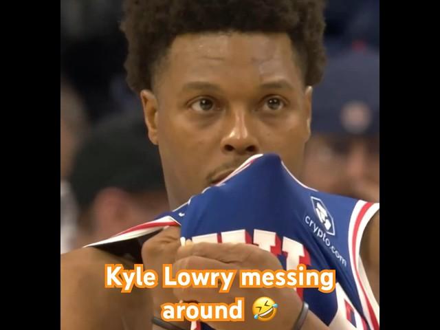 Kyle Lowry messing with X teammates