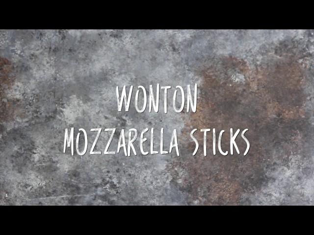 Wonton Mozzarella Sticks