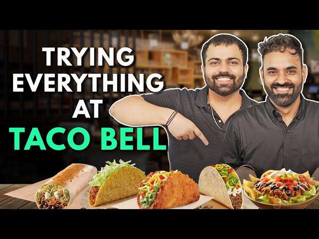 Eating EVERYTHING AT TACO BELL | The Urban Guide