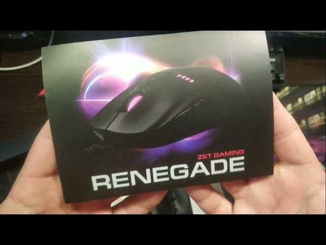 ZET GAMING Renegade \Распаковка\первые впечатления\