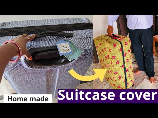 suitcase cover cutting stitching full tutorial