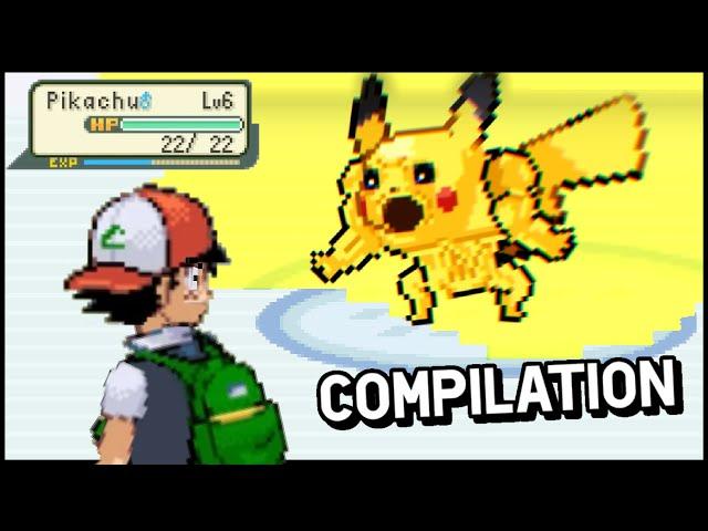 Ash vs Brock, Misty, Gary Pokémon Battle compilation #2