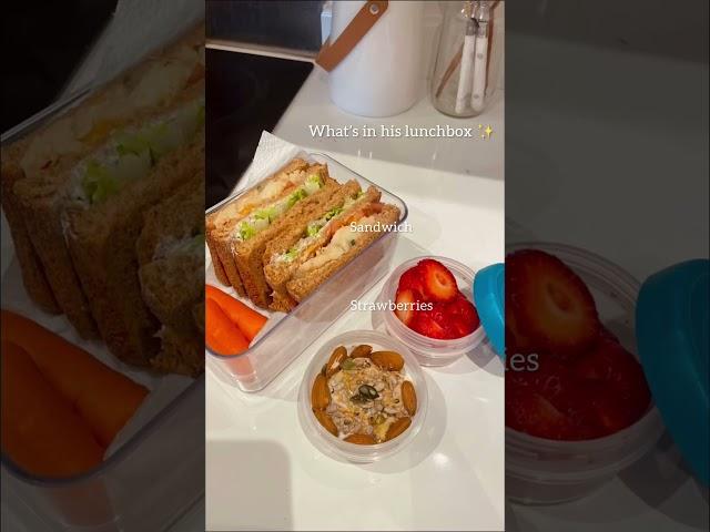 Husband’s lunchbox | London Home Diaries #lunchideas #lunchbox