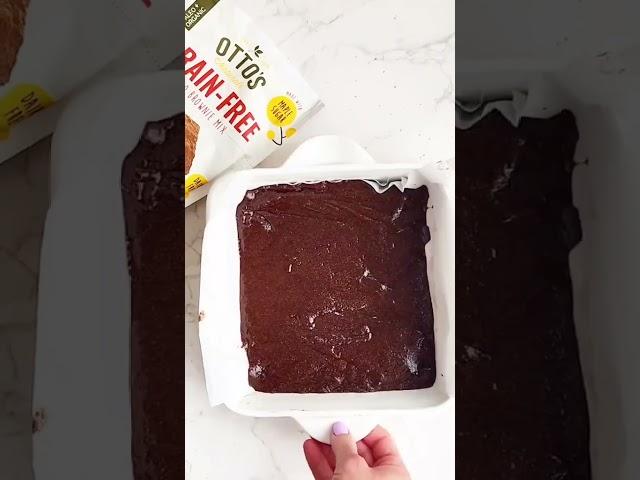 Grain-Free Peanut Butter Frosted Brownies