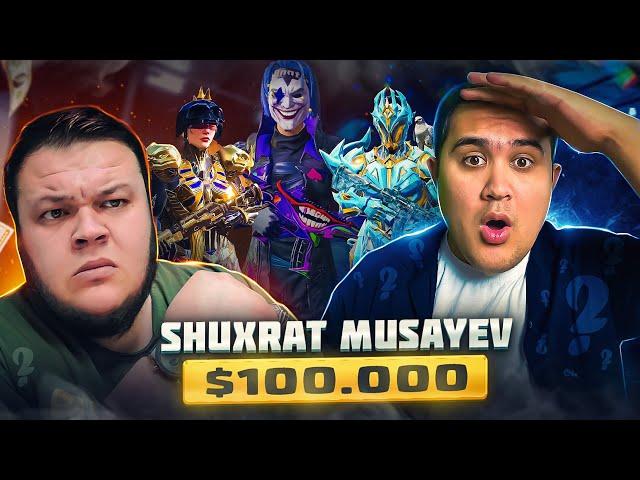  ELPARVAR  Shuxrat Musayev $100.000 Akkount Obzor | #pubgmobile #shuxratmusayev #elparvar #pubg