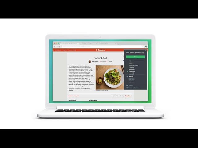 The Evernote Web Clipper