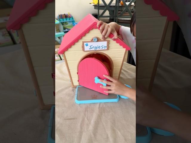 Little Live Pets My Puppy's Home Interactive Plush Toy Puppy and Kennel #shorts #toyunboxing