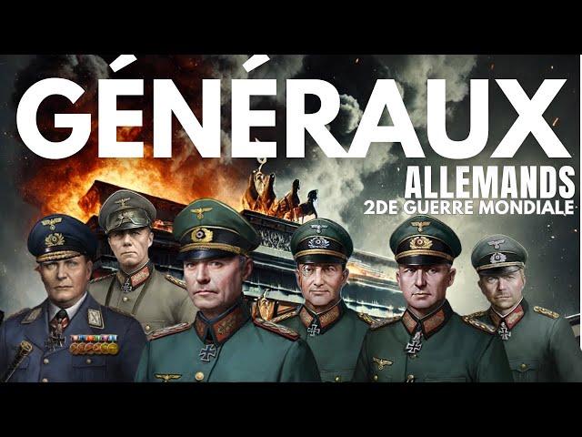 What happened to German generals after the Second World War?