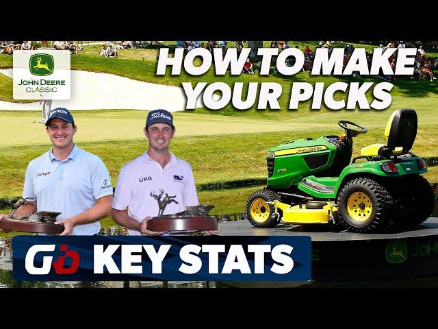 Key Stats For Making Picks: 2024 John Deere Classic