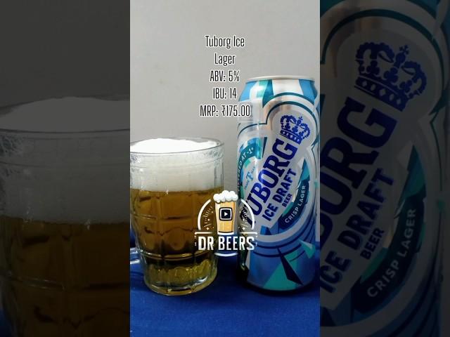 Tuborg Ice Draft...    #beerblogger #indianbeer