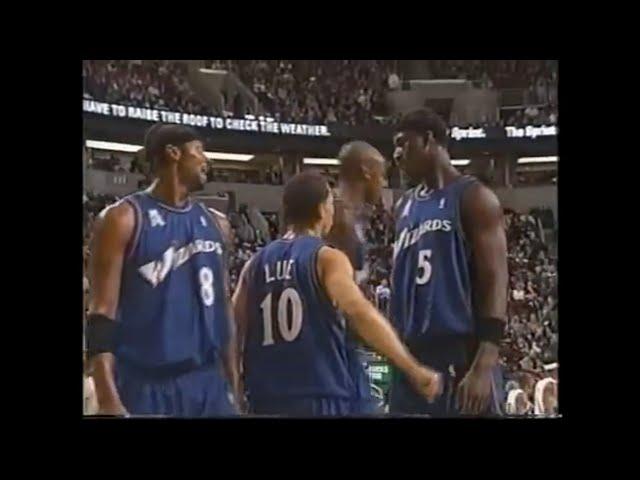 Kwame Brown "What If" Move. 2 Blocks In A Row (15.03.2002)