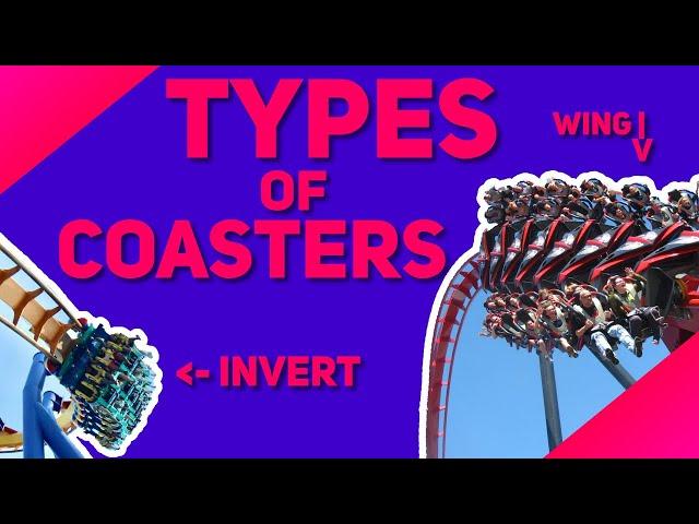 The 28 Most Common TYPES of Roller Coasters EXPLAINED