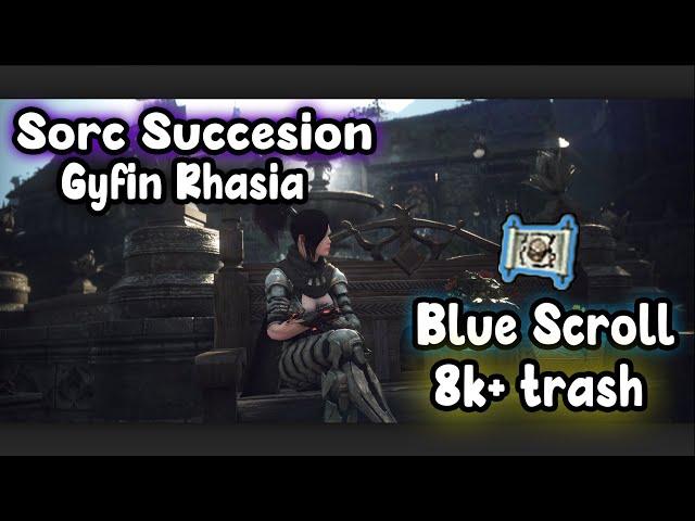 BDO - Sorc Succ Gyfin Underground 300k | 8k~ trash/h 50% LS