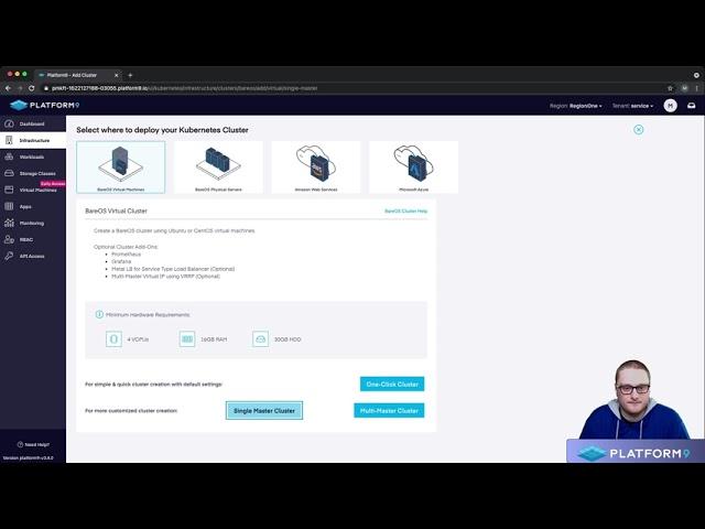 Platform9 Managed Kubernetes (PMK) Product Demo