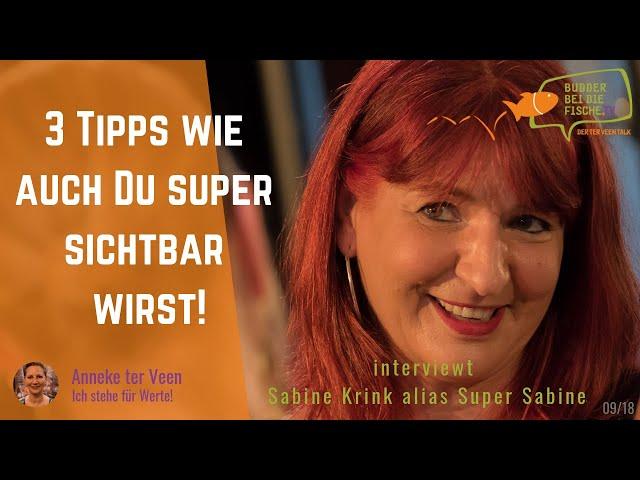 Sichtbarkeit, SEO und Intuition, das Verstecken ist zuende, Interview mit Sabine Krink