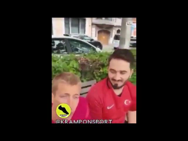 Emre belezoğluna fırça gösteren belçikalı