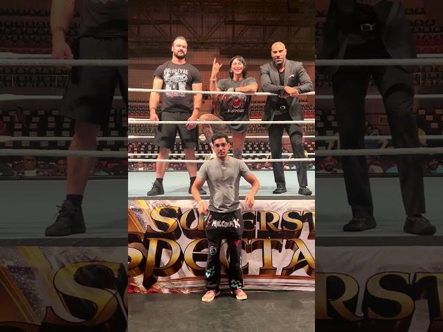 I met Drew, Rhea Ripley, and Jinder at WWE Superstar Spectacle 2023 #wwe #shorts #youtubeshorts