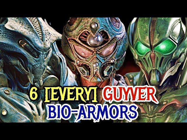 6 (Every) Guyver Bio-Armors From The  Dark And Brilliant Anime - Explored