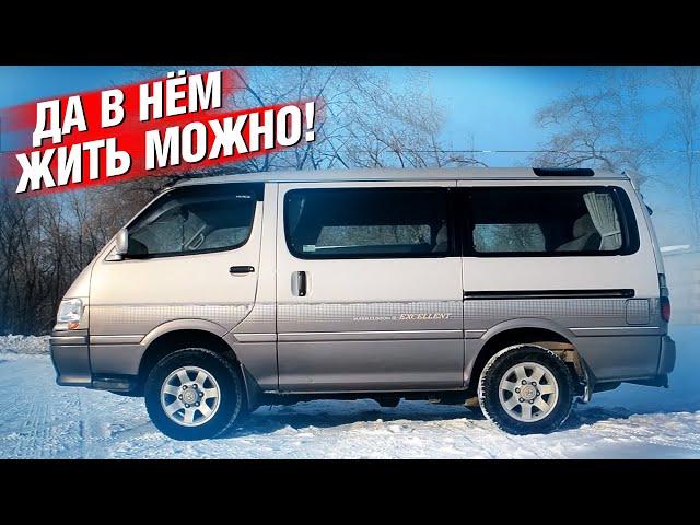 Toyota HIACE - THE TOP MINIBUS FOR THE ADEQUATE PRICE! (English subtitles)