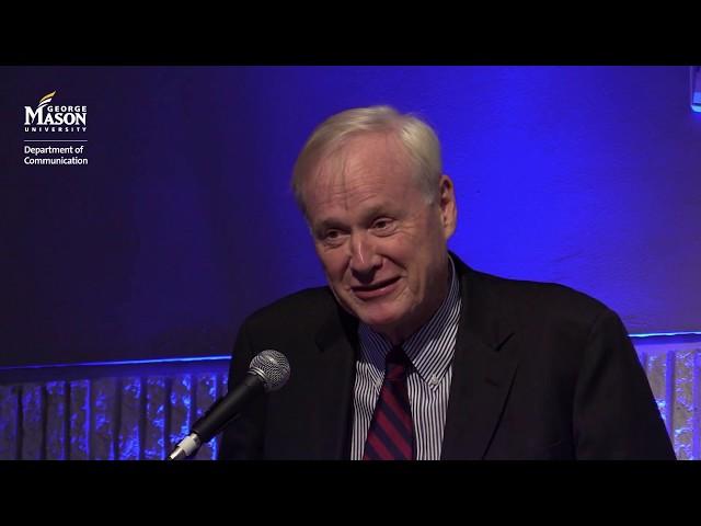 Chris Matthews, Annual Communication and Insight Committee Forum at George Mason University