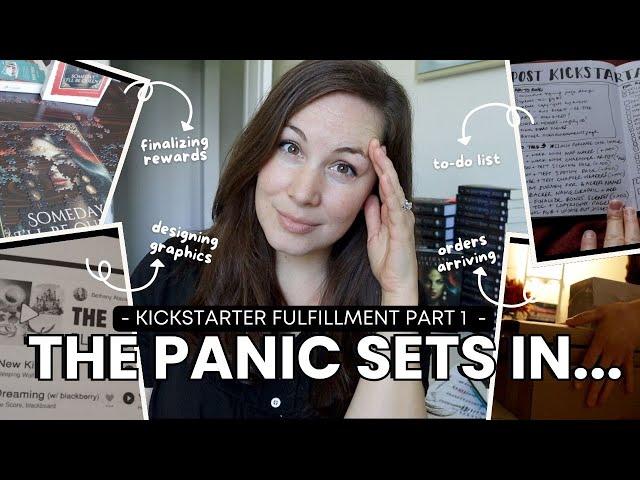 Can I fulfill almost 200 Kickstarter orders without losing my mind??? (KICKSTARTER VLOG PART 1)